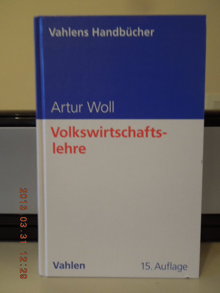 Volkswirtschaftslehre Law