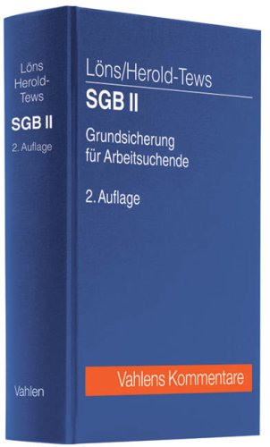 SGB II: Grundsicherung für Arbeitsuchende Law
