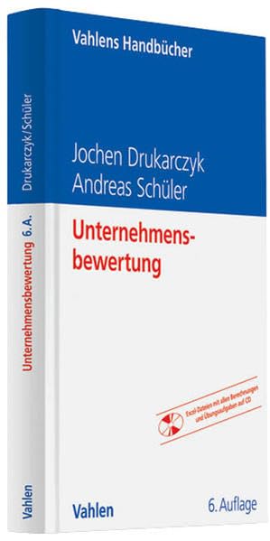 Unternehmensbewertung (Vahlens Handbücher der Wirtschafts- und Sozialwissenschaften) Law