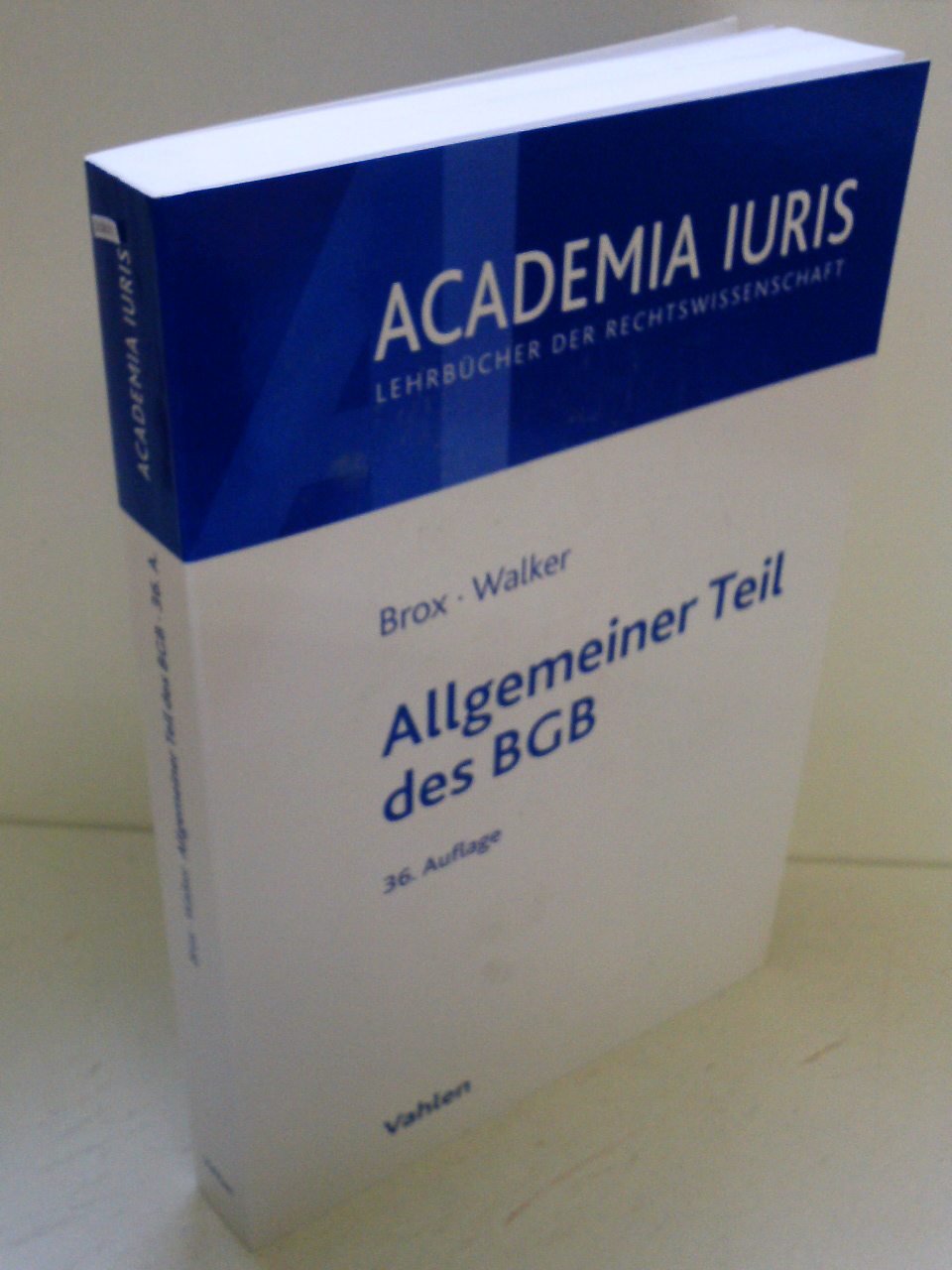 Allgemeiner Teil des BGB Law