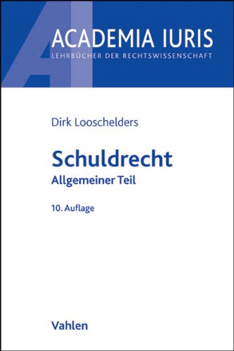 Schuldrecht: Allgemeiner Teil Law