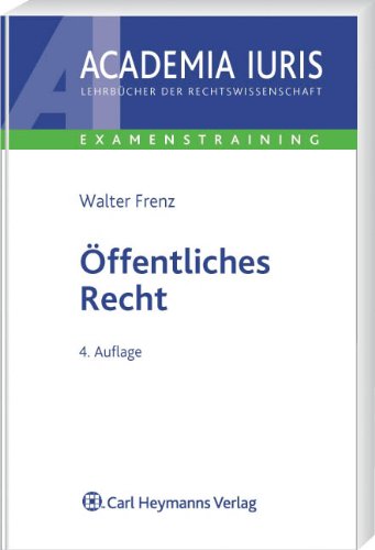 Öffentliches Recht: Eine nach Anspruchszielen geordnete Darstellung zur Examensvorbereitung Law