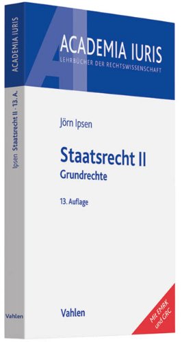 Staatsrecht II: Grundrechte Law