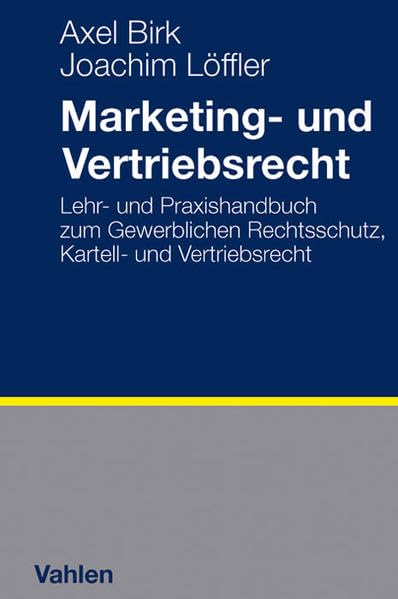Marketing- und Vertriebsrecht Law