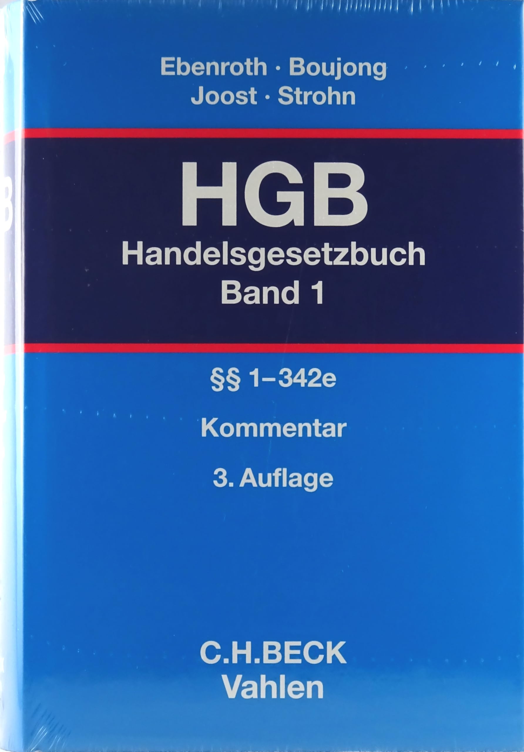 Handelsgesetzbuch Bd. 1: §§ 1-342e Law