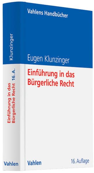 Einführung in das Bürgerliche Recht Law