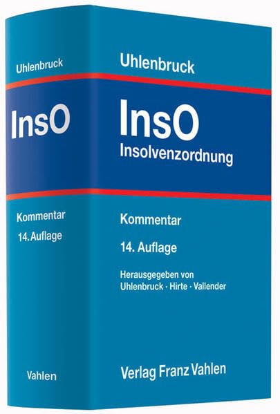 Insolvenzordnung: Kommentar Law
