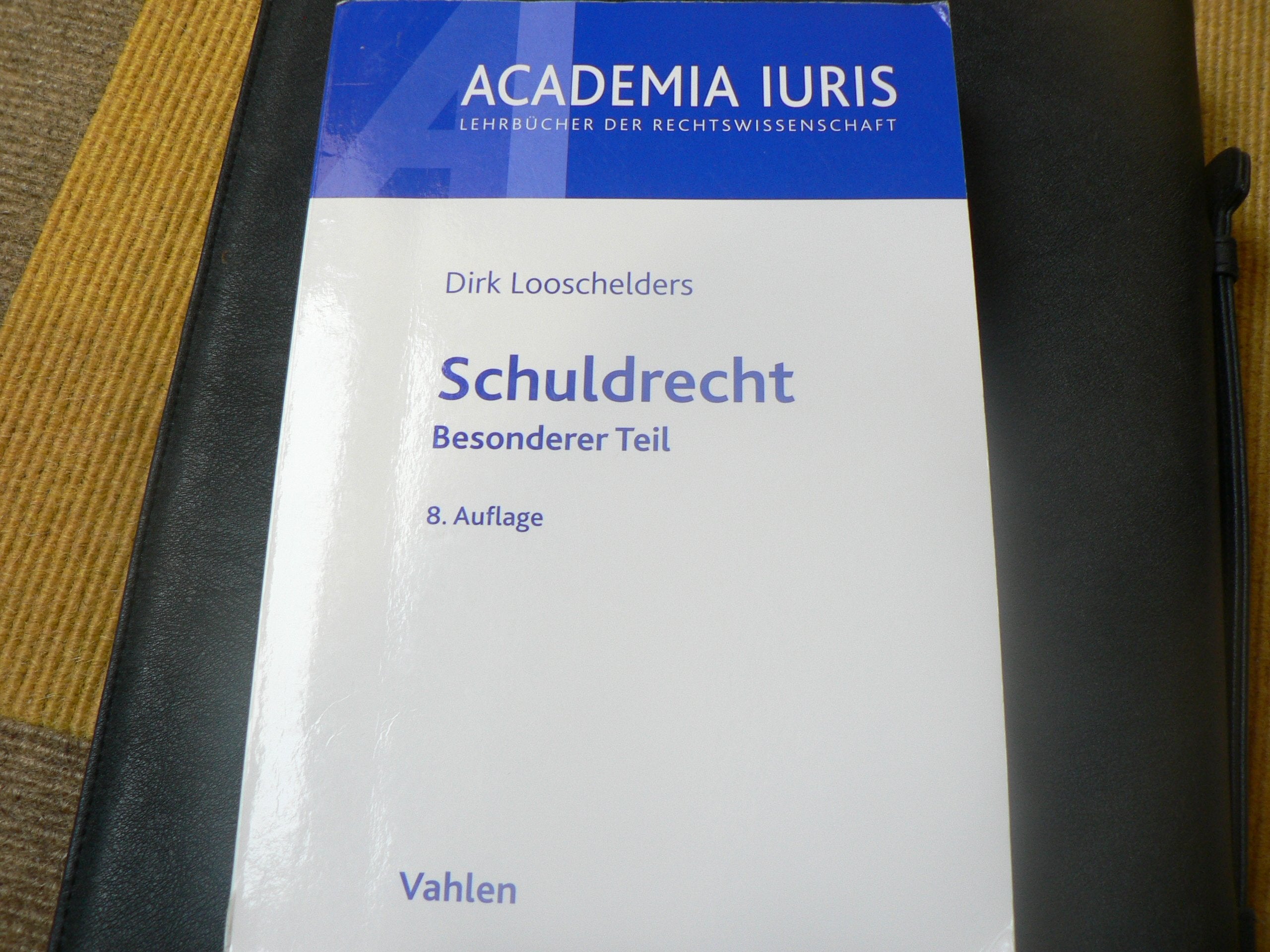 Schuldrecht: Besonderer Teil Law