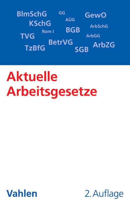 Aktuelle Arbeitsgesetze Law