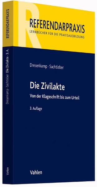 Zivilakte: Von der Klageschrift bis zum Urteil book