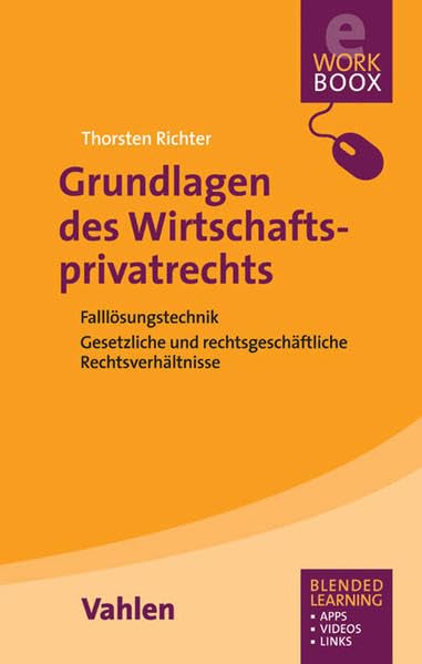 Grundlagen des Wirtschaftsprivatrechts Law