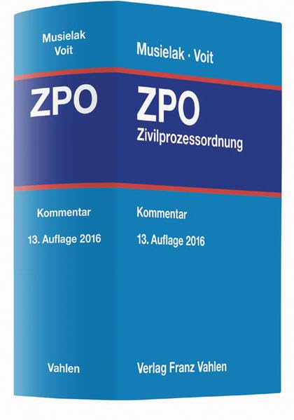 Zivilprozessordnung: mit Gerichtsverfassungsgesetz Law