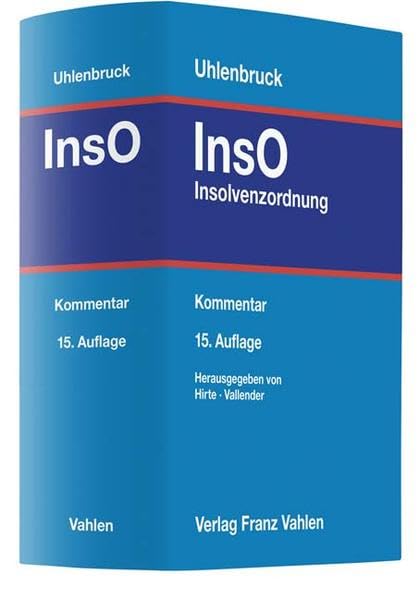 Insolvenzordnung: Kommentar Law