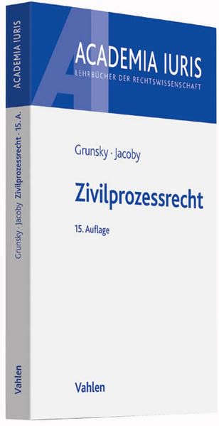 Product Image: Zivilprozessrecht
