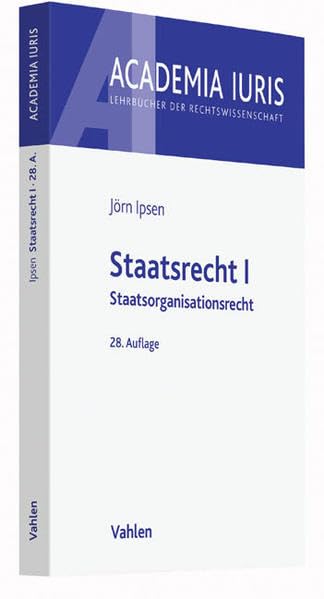 Staatsrecht I Law Books
