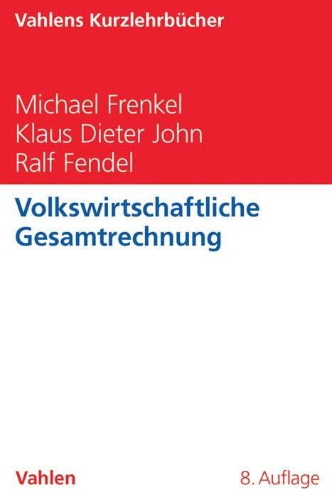 Product Image: Volkswirtschaftliche Gesamtrechnung