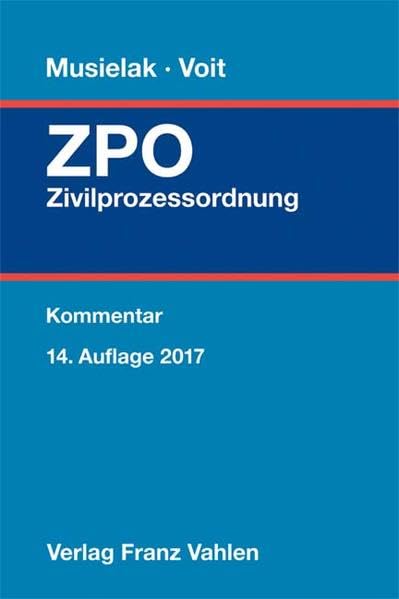 Zivilprozessordnung: mit Gerichtsverfassungsgesetz Law