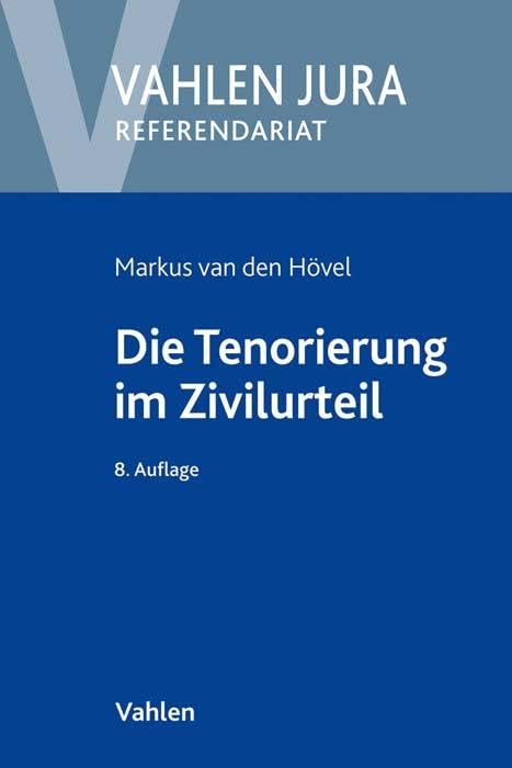 Die Tenorierung im Zivilurteil Law