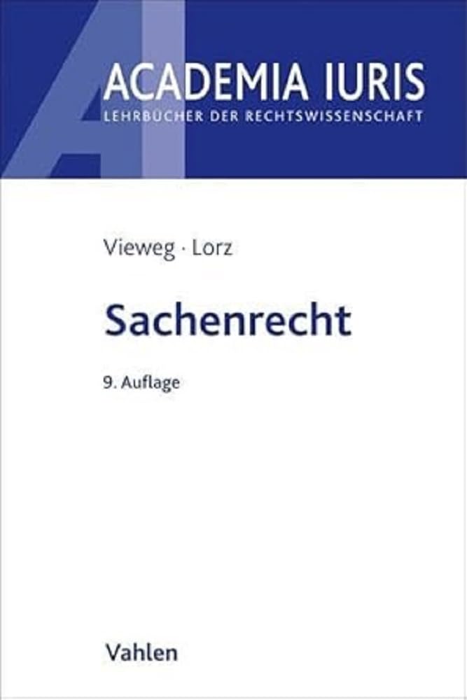 Sachenrecht Law Books