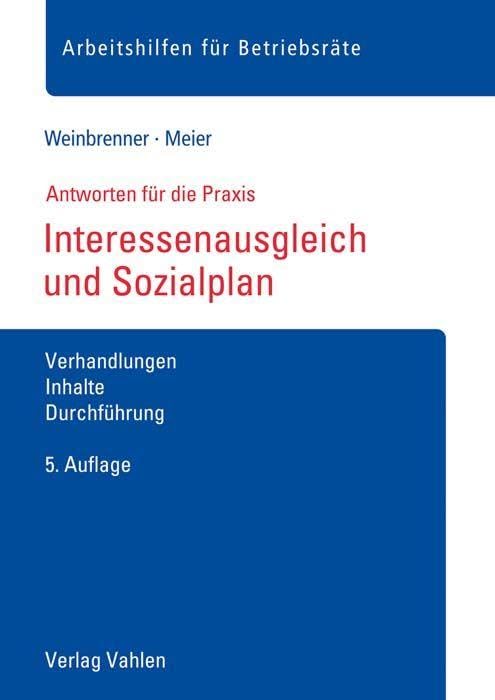 Interessenausgleich und Sozialplan Law