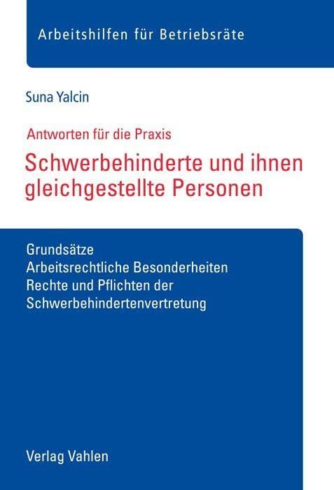 Schwerbehinderte und ihnen gleichgestellte Personen Law