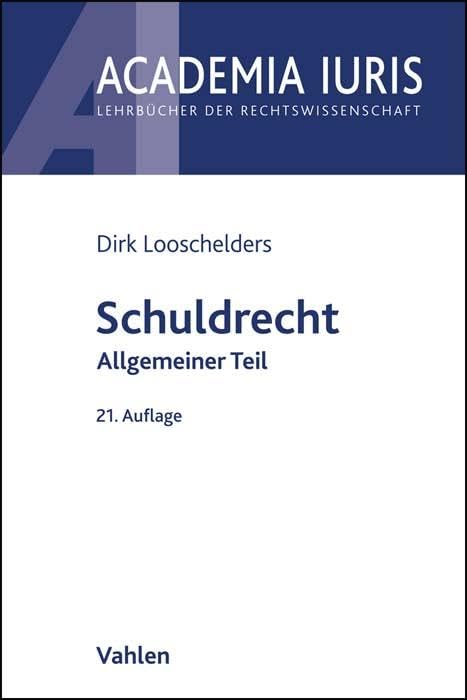 Schuldrecht Allgemeiner Teil Law