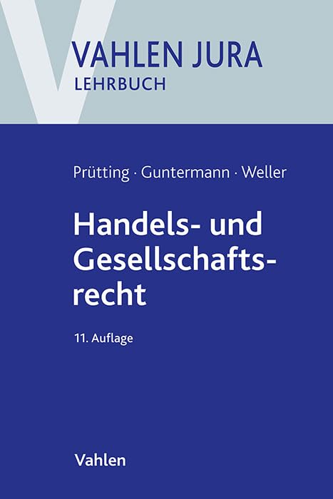 Handels- und Gesellschaftsrecht Law