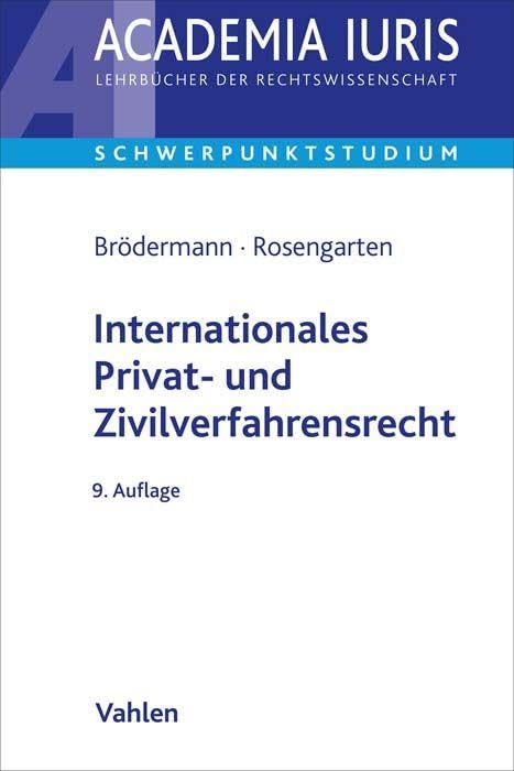 Internationales Privat- und Zivilverfahrensrecht Law
