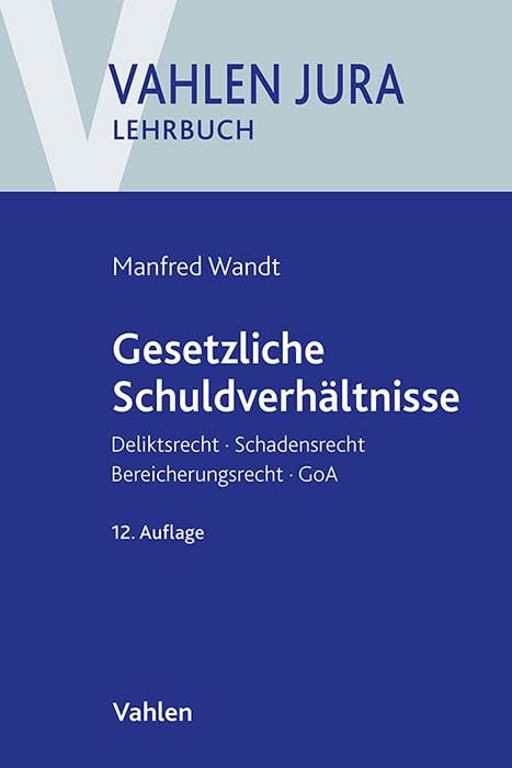 Gesetzliche Schuldverhältnisse Law