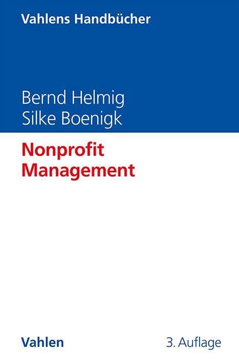 Nonprofit Management (Vahlens Handbücher der Wirtschafts- und Sozialwissenschaften) Law