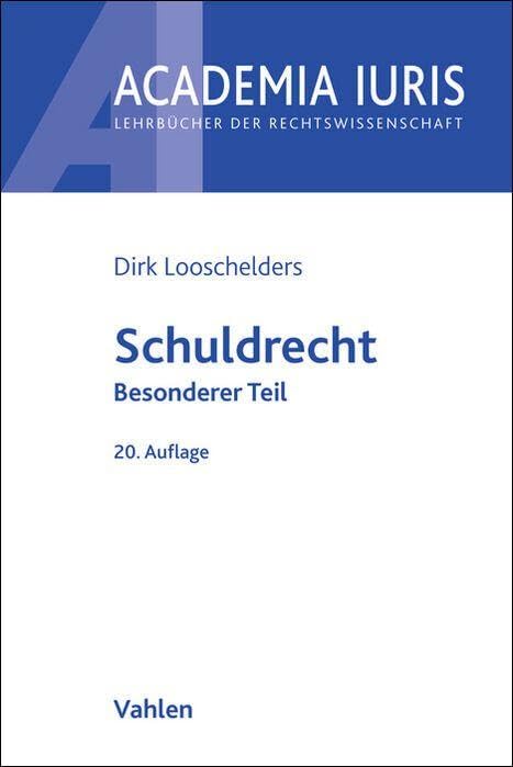 Schuldrecht Besonderer Teil Law