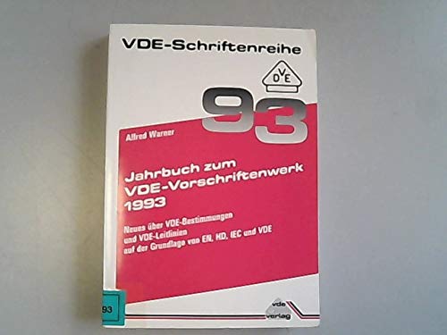 Verband Deutscher Elektrotechniker: VDE-Vorschriftenwerk. Books