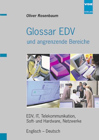 Glossar EDV und angrenzende Bereiche, Englisch-Deutsch Computer Science