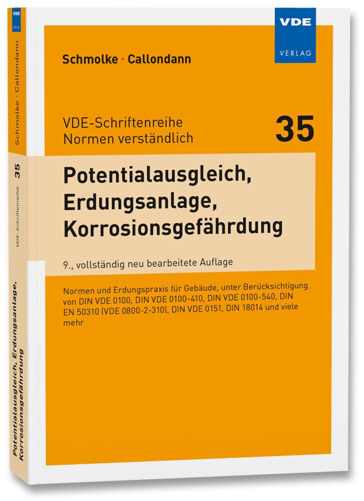 Potentialausgleich, Erdungsanlage, Korrosionsgefährdung Books