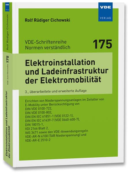 Elektroinstallation und Ladeinfrastruktur der Elektromobilität Books
