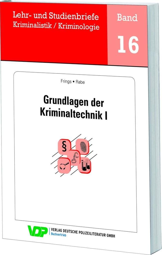 Grundlagen der Kriminaltechnik I Law