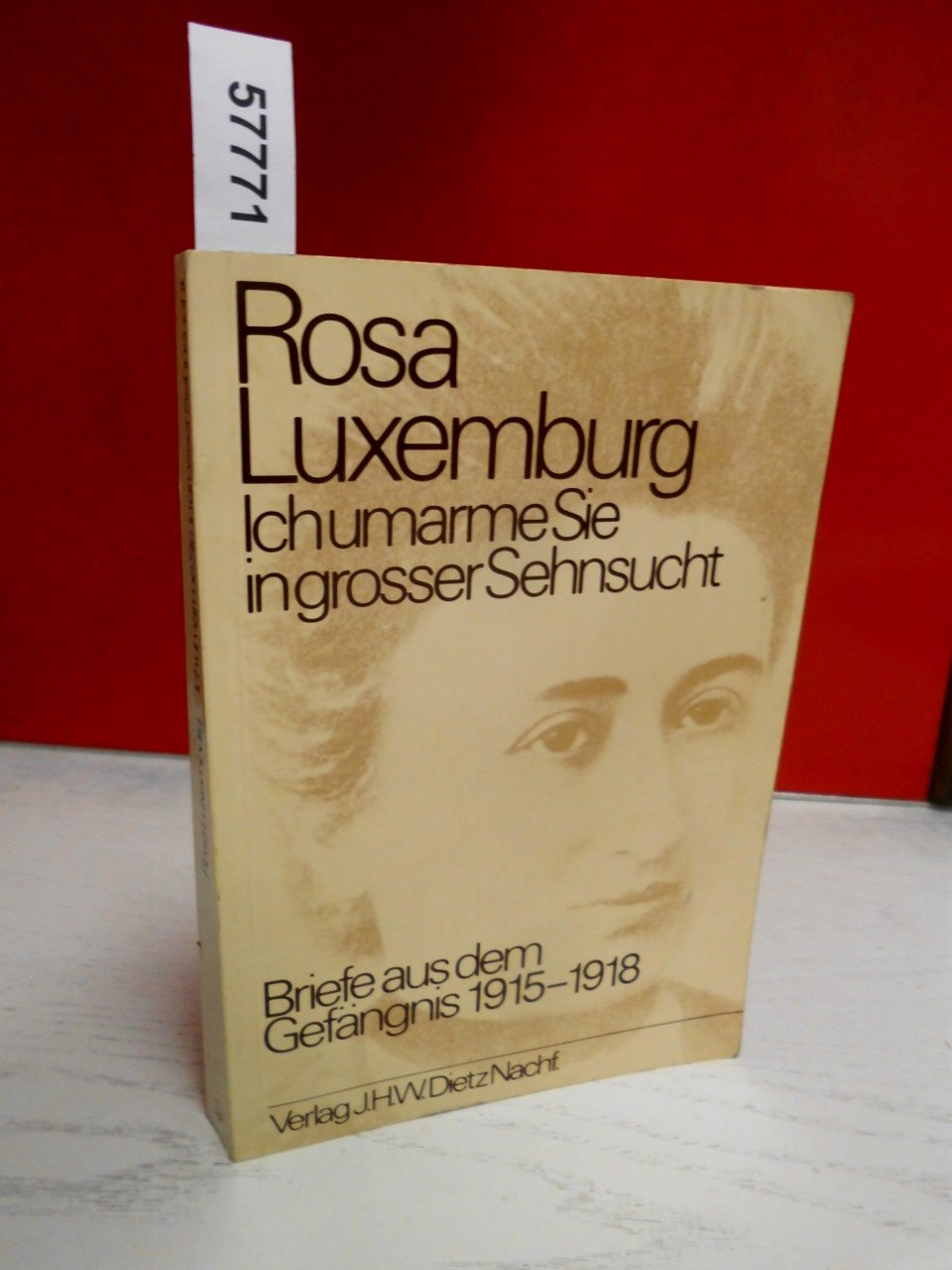 Ich umarme Sie in grosser Sehnsucht : Briefe aus d. Gefängnis 1915 - 1918. Essays & Short Stories