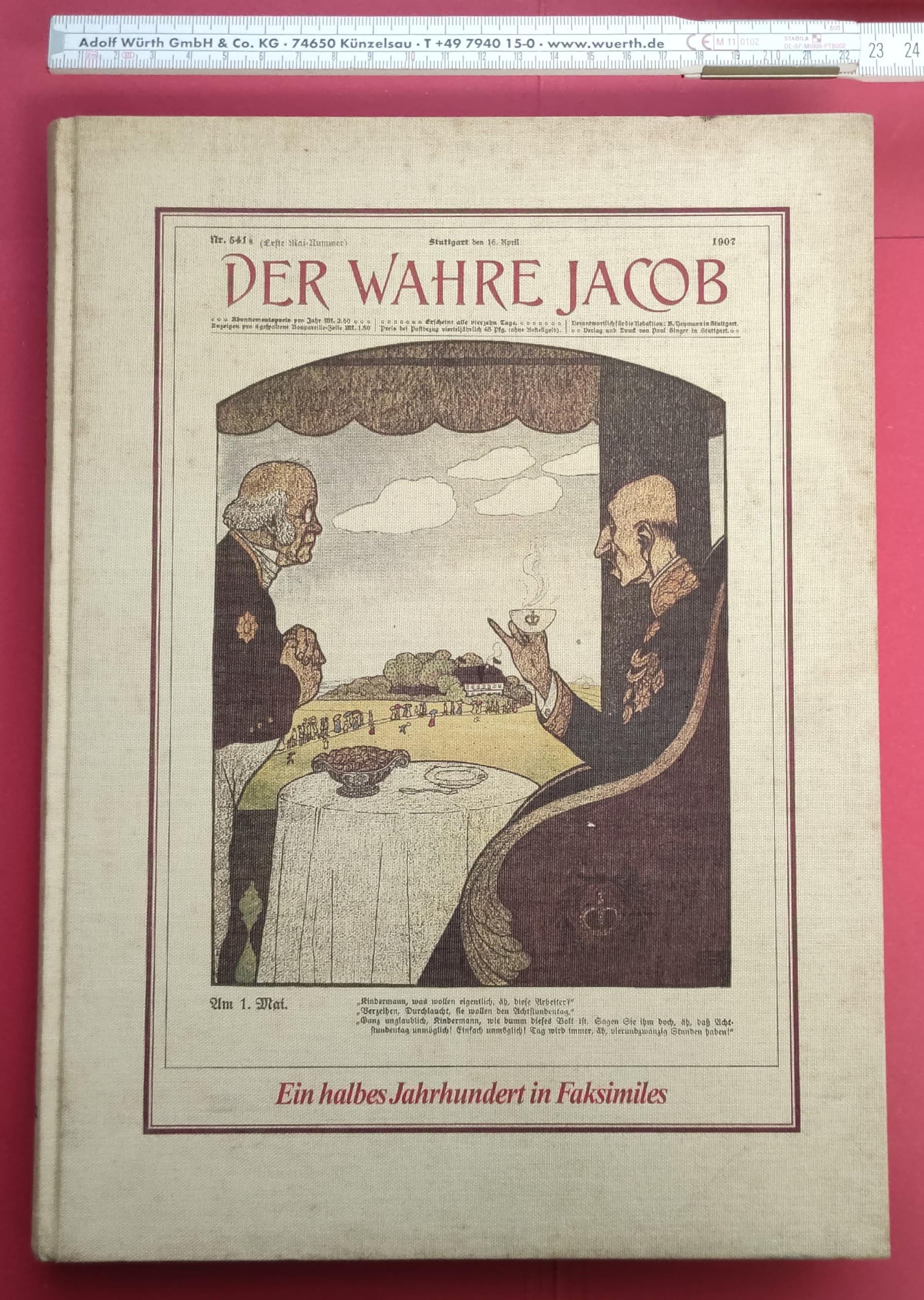 Der wahre Jacob. Ein halbes Jahrhundert in Faksimiles Law