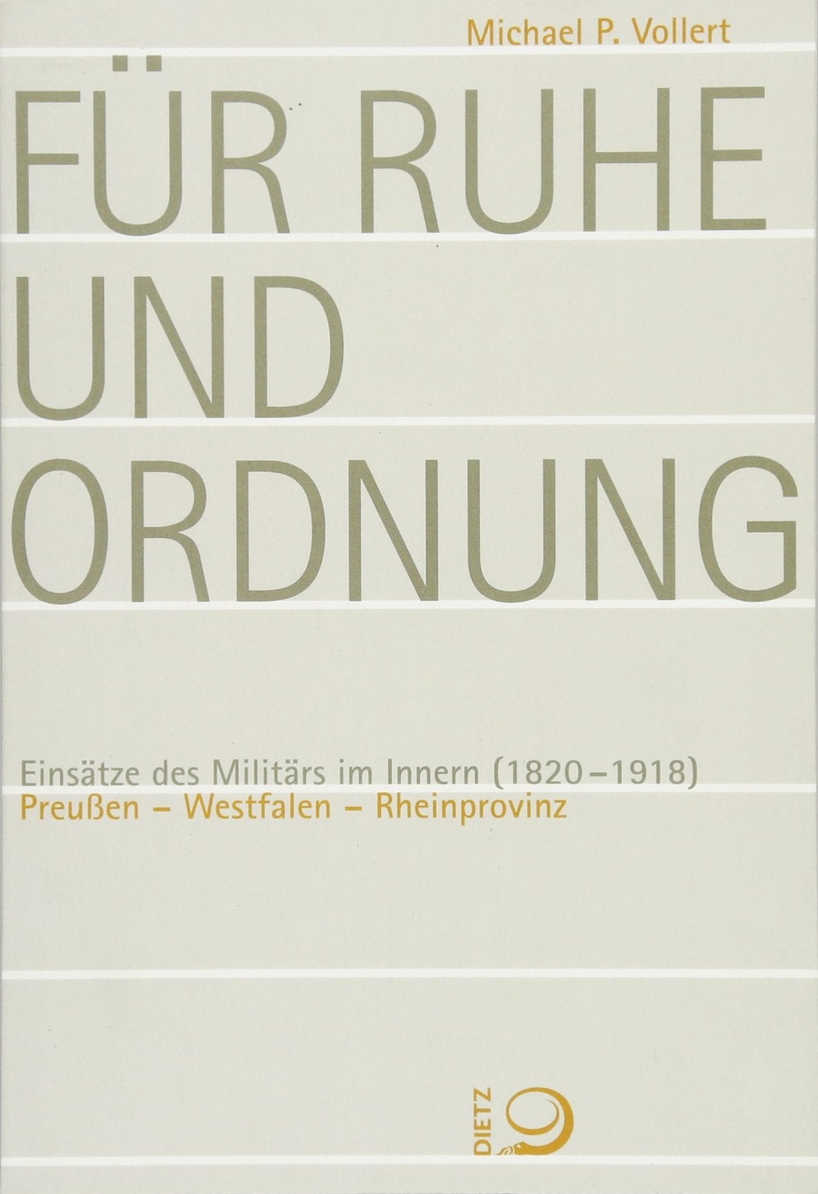 Für Ruhe und Ordnung Social Sciences