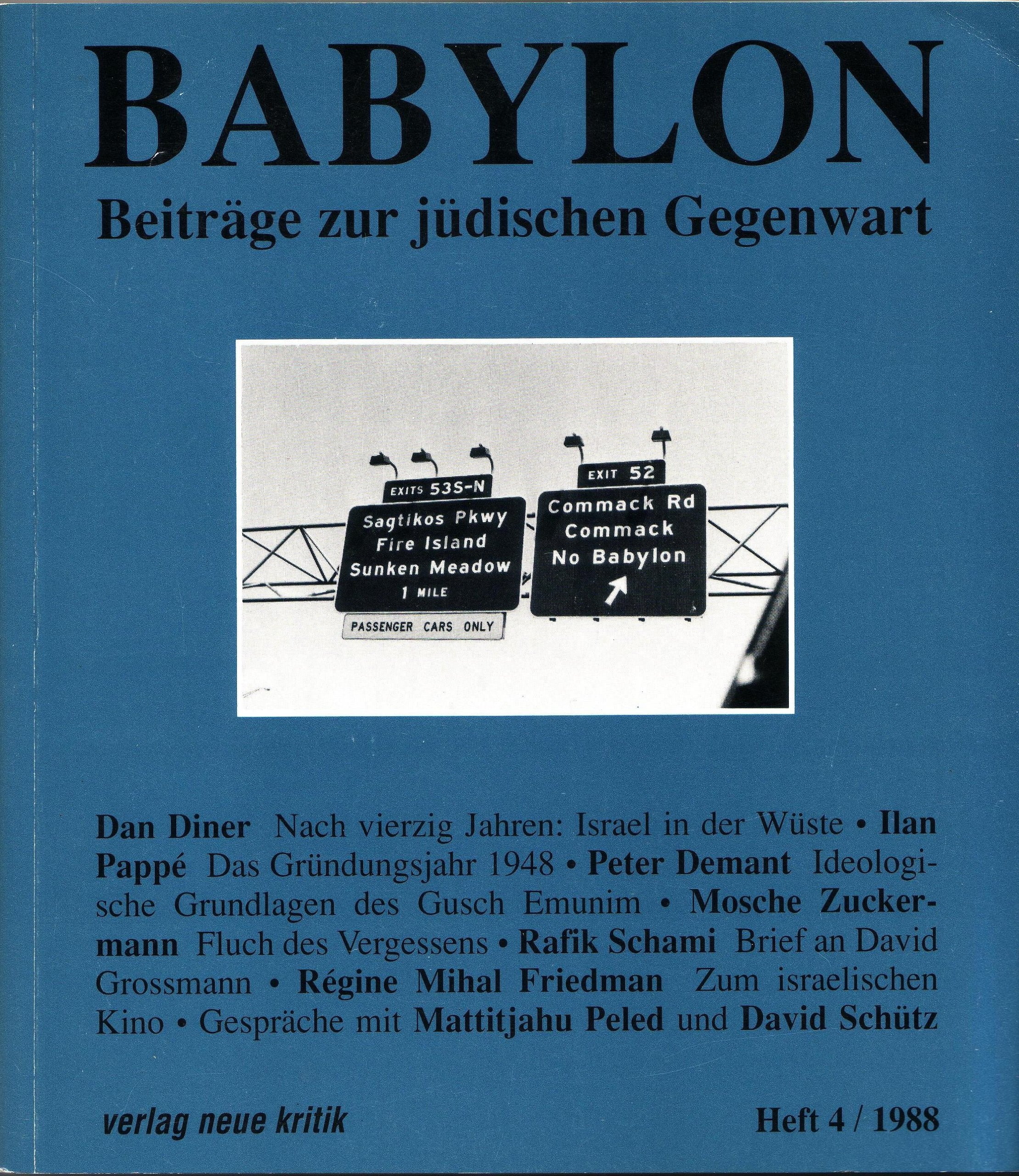 Babylon / Babylon 4: Beiträge zur jüdischen Gegenwart (Babylon: Beiträge zur jüdischen Gegenwart) Religion & Esotericism