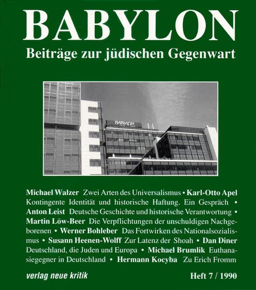 Babylon / Babylon 7: Beiträge zur jüdischen Gegenwart (Babylon: Beiträge zur jüdischen Gegenwart) Religion & Esotericism