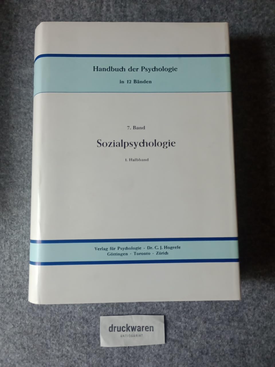 Handbuch der Psychologie: Theorien und Methoden Psychology
