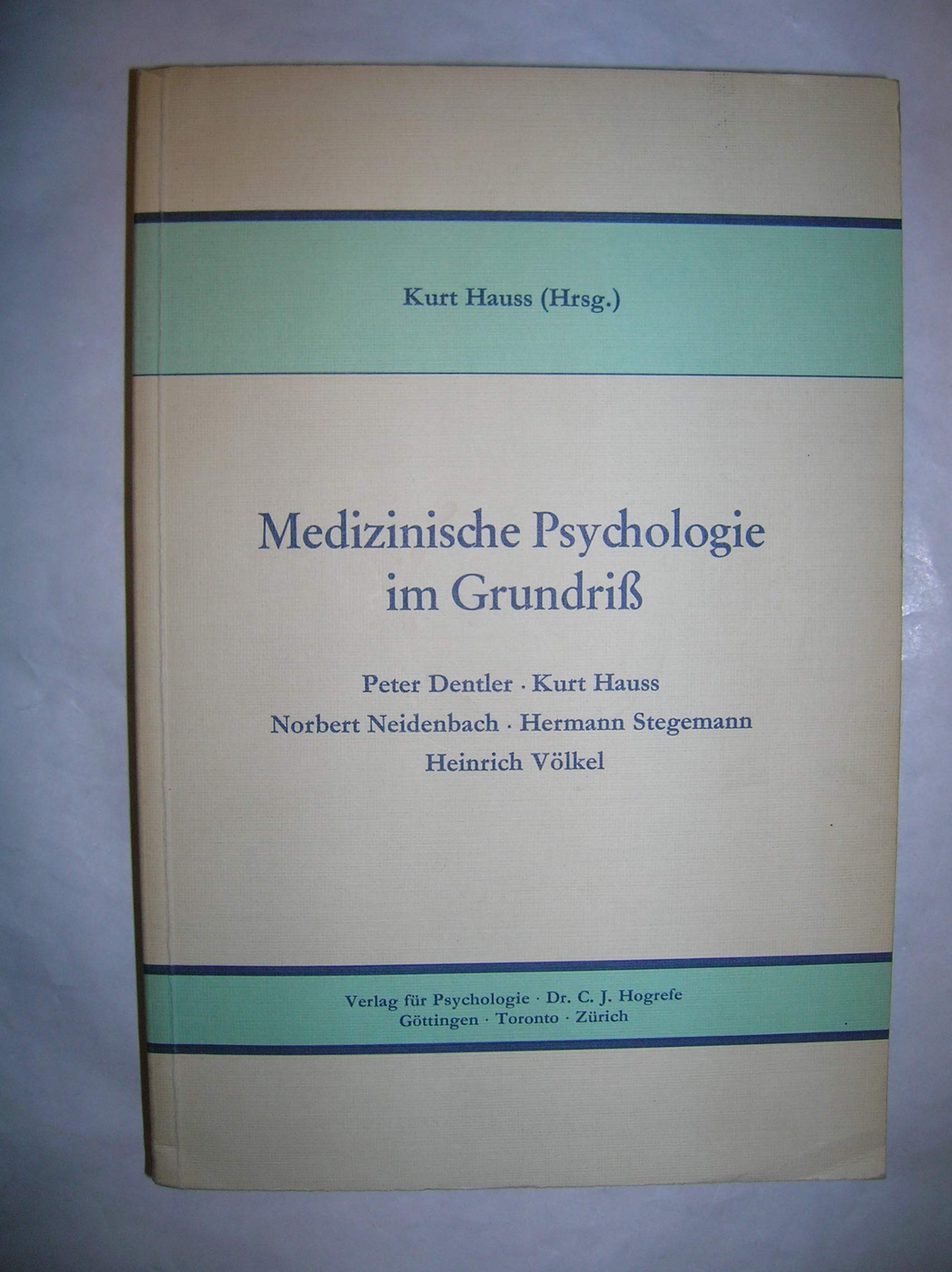 Medizinische Psychologie im Grundriß, Psychology