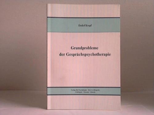 Grundprobleme der Gesprächspsychotherapie Books