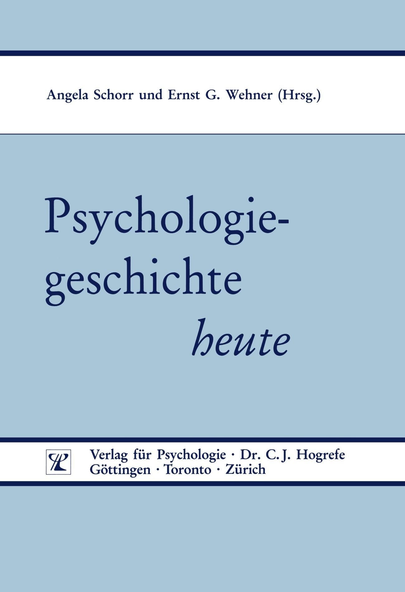 Psychologiegeschichte heute Psychology
