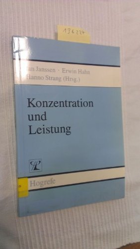 Konzentration und Leistung Books