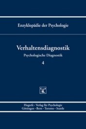 Enzyklopädie der Psychologie, Bd.4, Verhaltensdiagnostik Psychology