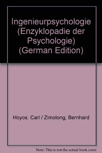 Enzyklopädie der Psychologie, Bd.2, Ingenieurpsychologie Psychology