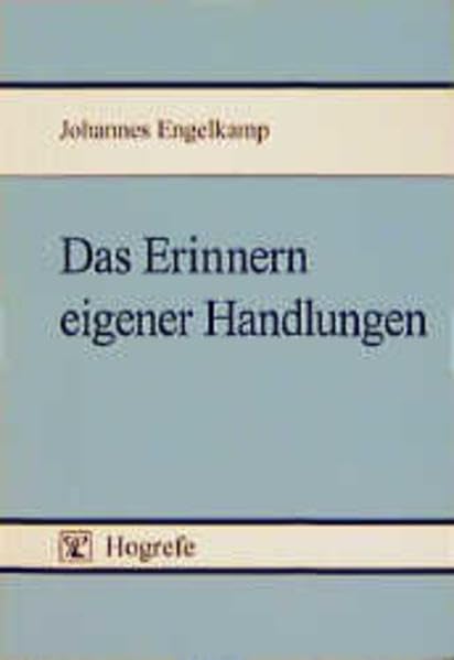 Product Image: Das Erinnern eigener Handlungen