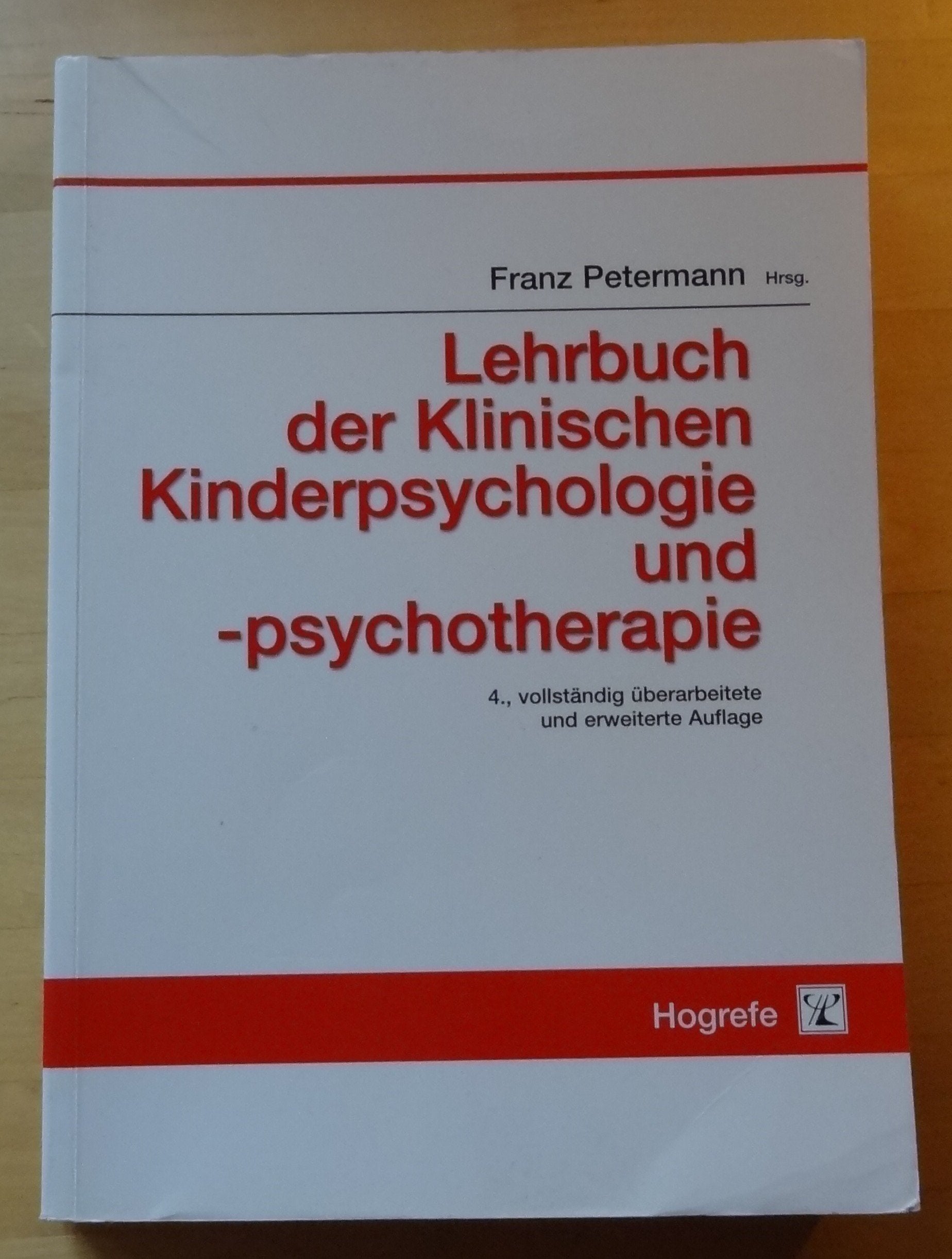Lehrbuch der klinischen Kinderpsychologie und -psychotherapie Medicine
